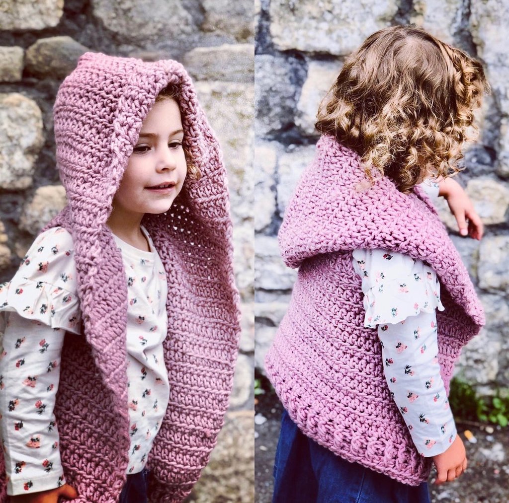 Chunky crochet gilet